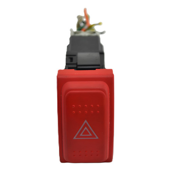 Botão Pisca Alerta Painel Honda Fit 2003 A 2008 Original Vermelho