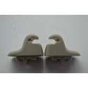Par Presilha Suporte Quebra Sol Chevrolet S10 2020 Original