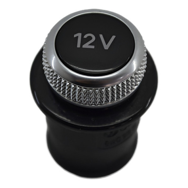 Tampa Falsa Tomada 12v Console Audi Q7 2016 Original Preto