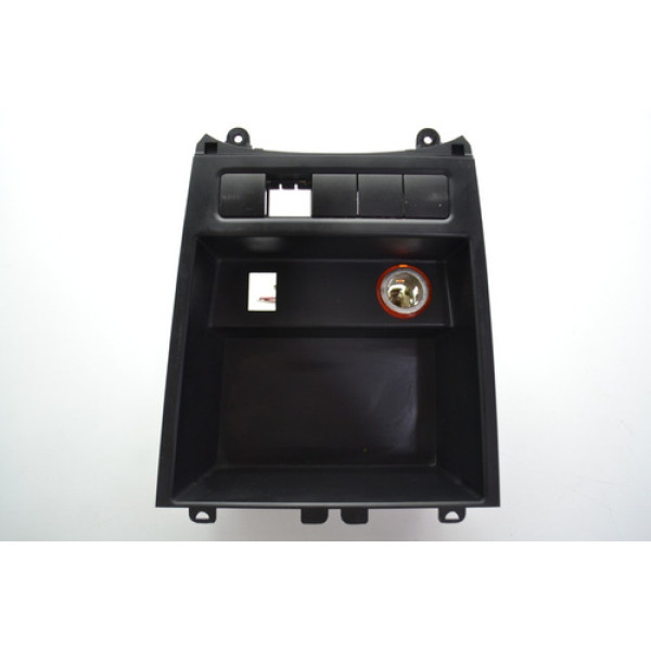 Moldura Acendedor Porta Objetos Vw Jetta 2011 Original Preto
