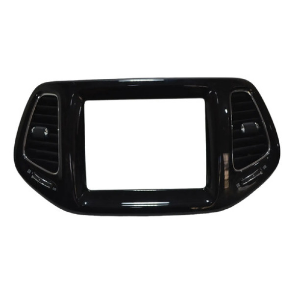 Moldura Central Multimidia 8,4  Jeep Compass 2020 Original Preto