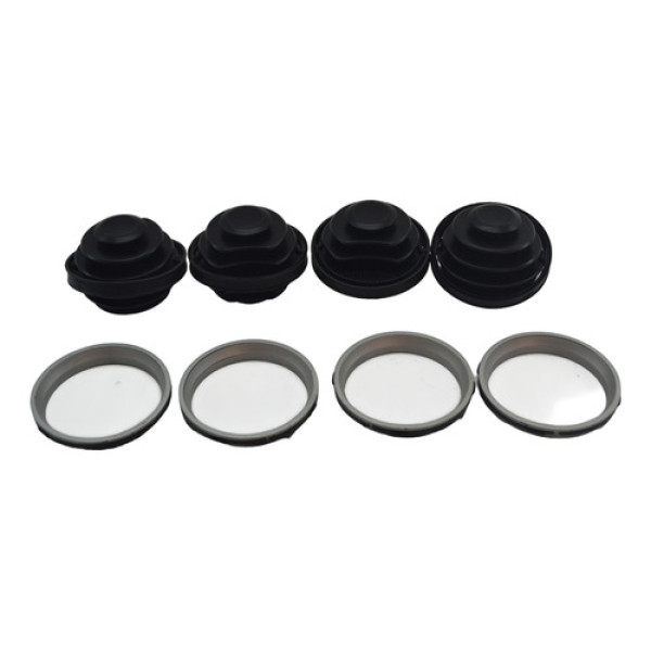 Kit Com 4 Difusor E Aro Painel Volkswagen Gol 2007 Original