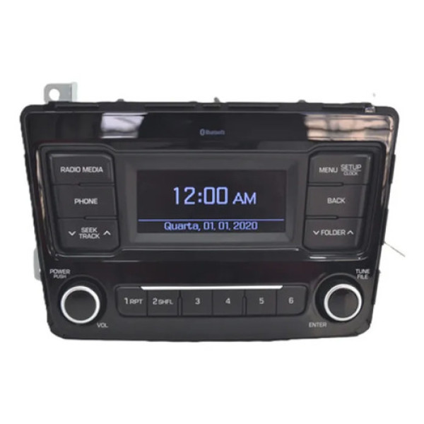 Radio Visor Tela Aparelho Som Painel Creta 2022 Original