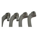 Kit 4 Puxador Alça Teto Pqp Peugeot 308 2013 Original Bege