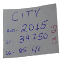 Quebra Sol Lado Esquerdo Motorista City 2015 Origina