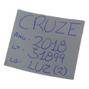 Luz Interna Teto Cortesia Chevrolet Cruze 2018 Original