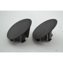Par Moldura Tampa Acabamento Lateral Painel Mini Cooper Orig Preto