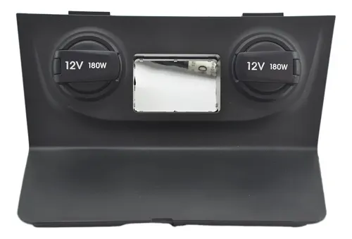 Moldura Com Tomada 12v Console Creta 2021 2022 Orig