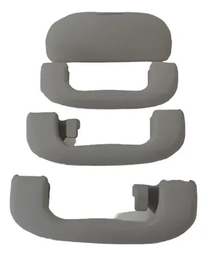 Kit 3 Apoio Puxador Pqp Alça Porta Oculos Tracker 2016 Origi Cinza