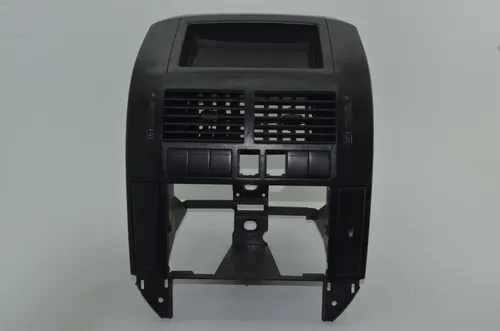 Moldura Central Painel Original Vw Polo 2003 A 2014 Preto