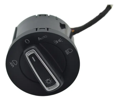 Botão Chave Luz Farol Painel Volkswagen Polo 2018 Original