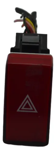 Botão Comando Pisca Alerta Painel Honda City 2010 Origina Vermelho