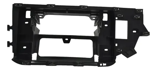 Suporte Radio Multimidia Original Vw Polo Virtus 2018 A 2022 Preto