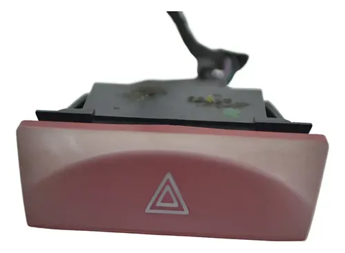 Botão Interruptor Pisca Alerta Painel Fiat Stilo 2003 Origin Vermelha
