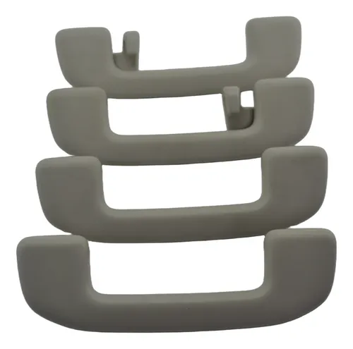 Kit 4 Puxador Alça Teto Pqp Interno Corolla 2020 Original Cinza