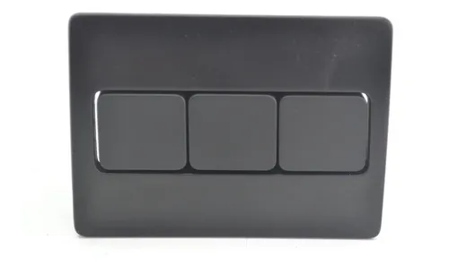 Moldura Botão Cego Falso Painel Citroen C3 2013 Original