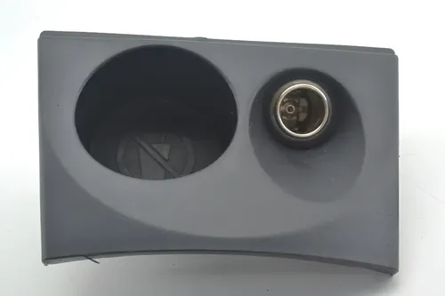Moldura Porta Copo Console Mitsubishi Outlander Original Preto