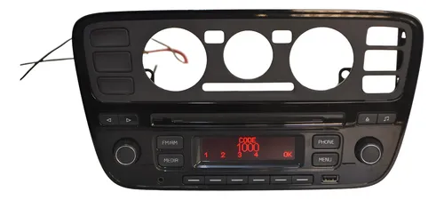 Rádio Aparelho Som Usb Cd Aux Vw Up 2014 A 2017 Original