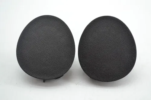 Par Moldura Tampa Acabamento Lateral Painel Mini Cooper Orig Preto
