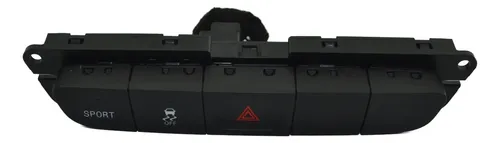 Botão Pisca Alerta Tração Off Sport Fiat Toro 2020 Original Preto