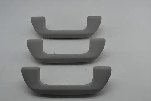 Kit 3 Puxador Alça Teto Pqp Honda City 2011 Original Cinza