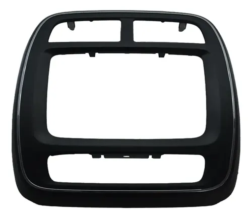Moldura Radio Central Painel Radio Kwid 2017 - 2024 Original Preto