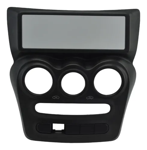 Moldura Radio Central Painel Qq 2019 Original Preto