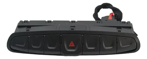 Botão Comando Pisca Alerta Cronos Argo 2017-2025 Original Preto