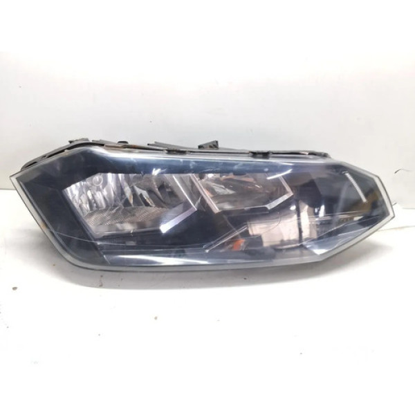 Farol Direito Polo Virtus 18/22 Masc Negra C/detalhe Direito