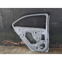 Porta Traseira Esquerda Onix Prisma 2013 A 2020 Detalhe  Traseira Esquerdo Prateado