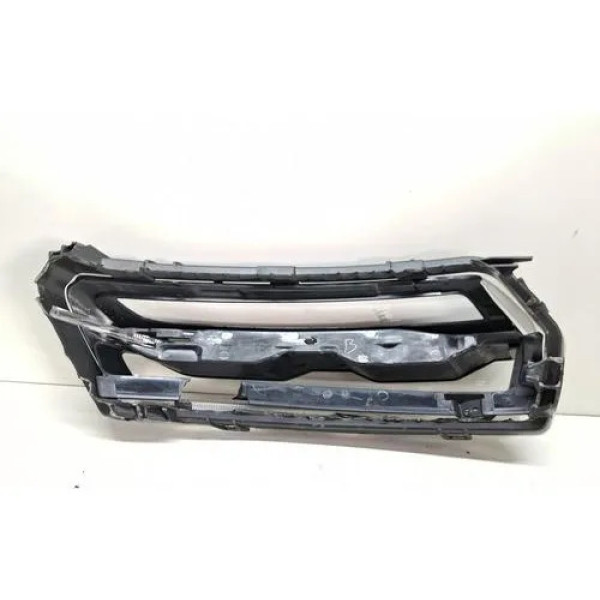 Lente Esquerda Farol Superior Kwid 1.0 3c 22 23 24 C/avaria  Preto E Branco