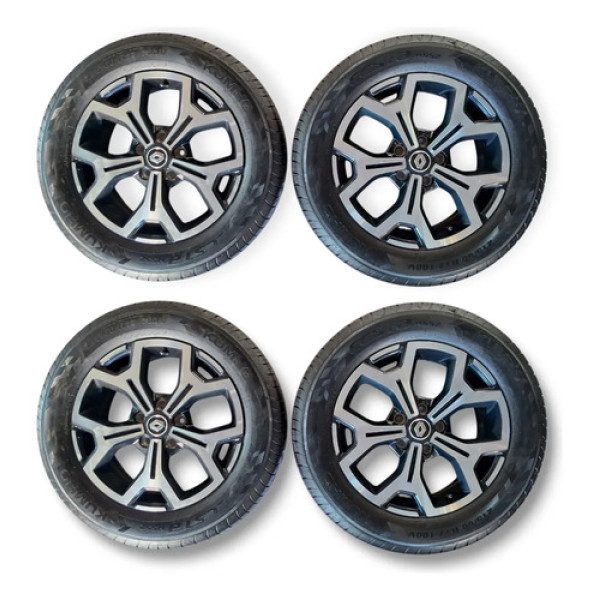  Roda Aro 17 Duster Iconic 2014 A 2025 C/pneu 215/60 R17  Prateado