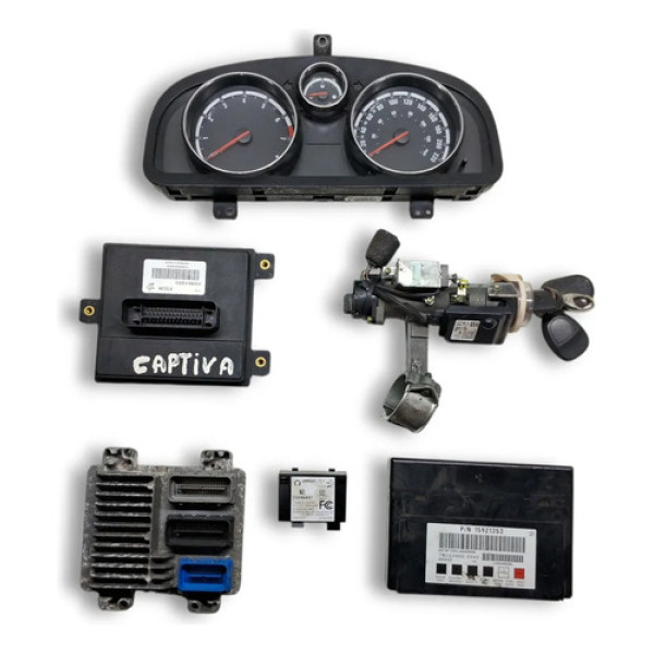 Kit  Modulo Injeção  Code Captiva 3.6 2008 09 A 2010 4x2 Aut