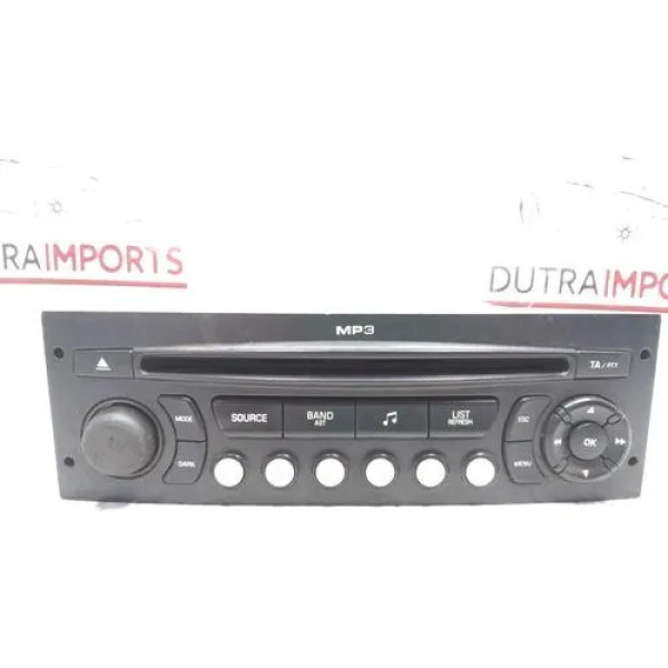 Radio Toca Cd E Mp3 Original Citroen C4 2008 2009 10 11 2012