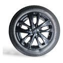 Jogo Rodas Liga Leve Aro 17 Black Gm Tracker 1.2 Rs 2024 Prateado