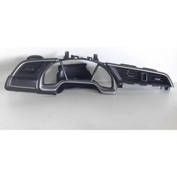 Moldura Painel Instrumentos E Difusores Honda Civic 2017 21 Preto