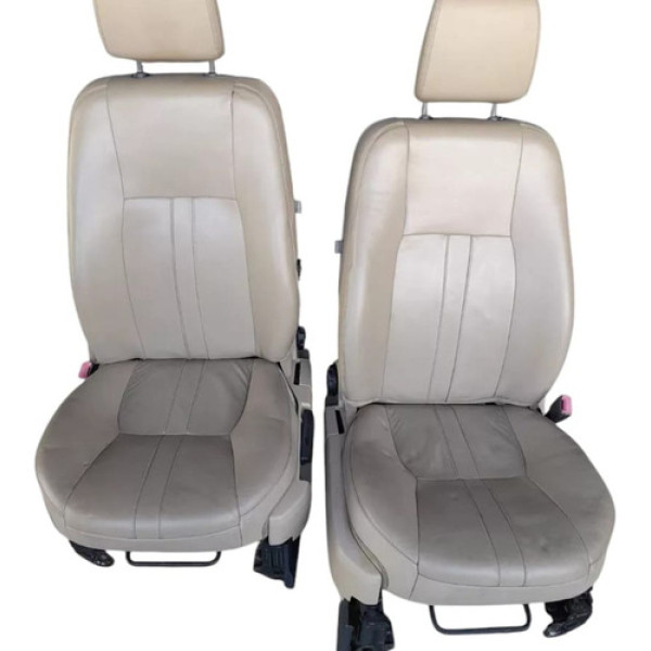 Par Bancos Dianteiros Discovery 4 3.0 Sport 2012 A 2016 Bege