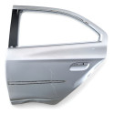 Porta Traseira Esquerda Onix Prisma 2013 A 2020 Detalhe  Traseira Esquerdo Prateado
