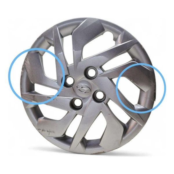 Calota Aro 15 Hb20 Sense 2020 A 22 Orig Avaria Cinza
