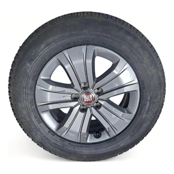 Roda  Toro Original Freedom Aro 16 C/ Pneu 215 65 16 Prateado