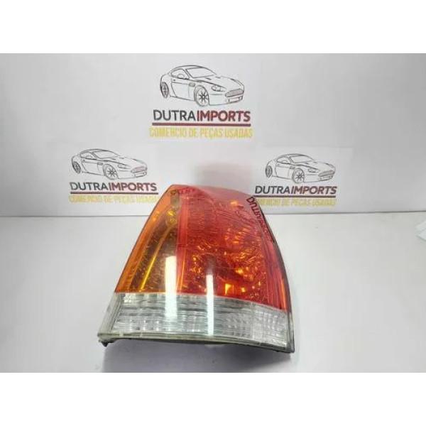 Lanterna Direita Fiat Palio 2007 A 2013 Lente Trincada Direito/passageiro Vermelho