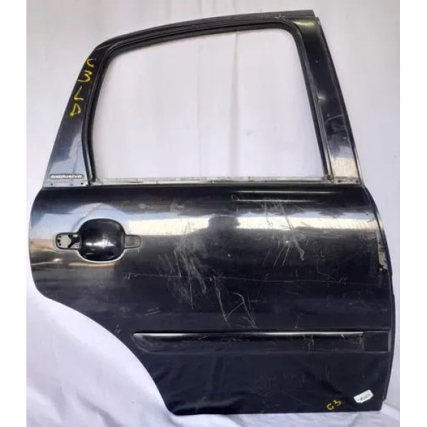 Porta Traseira Direita Citroen C3 2003 2004 A 2012 Traseira Direita Preto