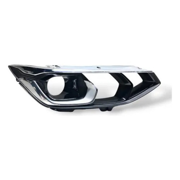 Máscara Negra Grade Interna Farol Direito Gm Tracker 20 A 24