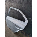 Porta Traseira Esquerda Onix Prisma 2013 A 2020 Detalhe  Traseira Esquerdo Prateado