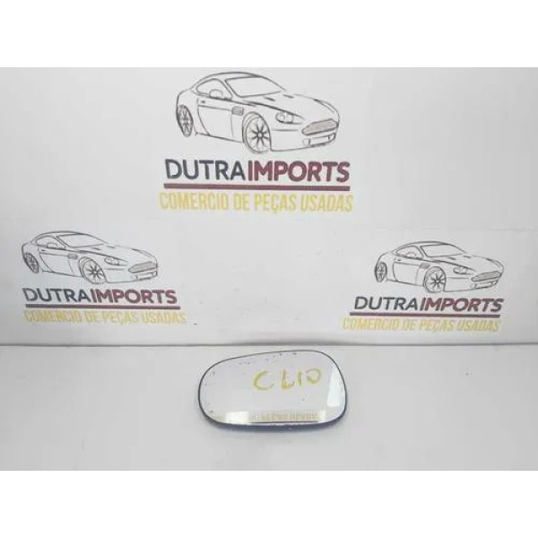 Lente Espelho Retrovisor Esquerdo Scenic Clio 1998 A 2012
