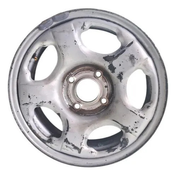 Roda Ferro Avulsa Ecosport Aro 15 Prateado