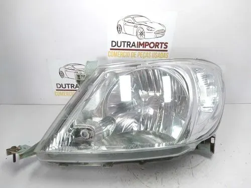 Farol Esquerdo Hilux 2006 2007 A 2011 Pisca Cristal Esquerdo