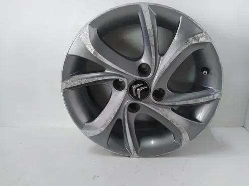 Roda Avulsa Citroën C3 2013 A 2019 R15 4×108 Com Detalhe Prateado