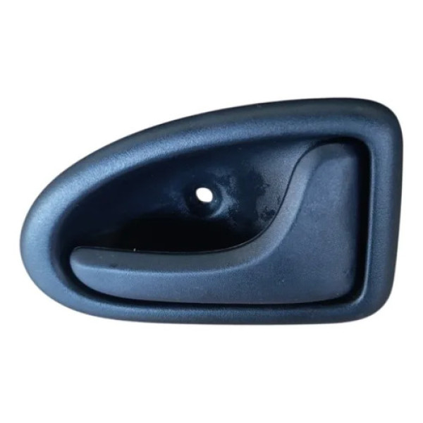 Maçaneta Interna Direito Renault Clio 2006 2012 7700423888 Preto Dianteira