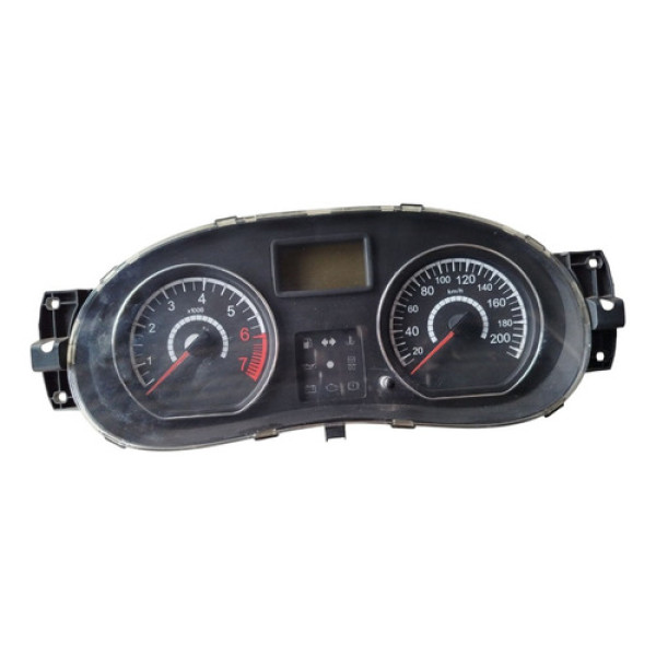 Painel Instrumento Renault Sandero Logan 2007 2013 Preto